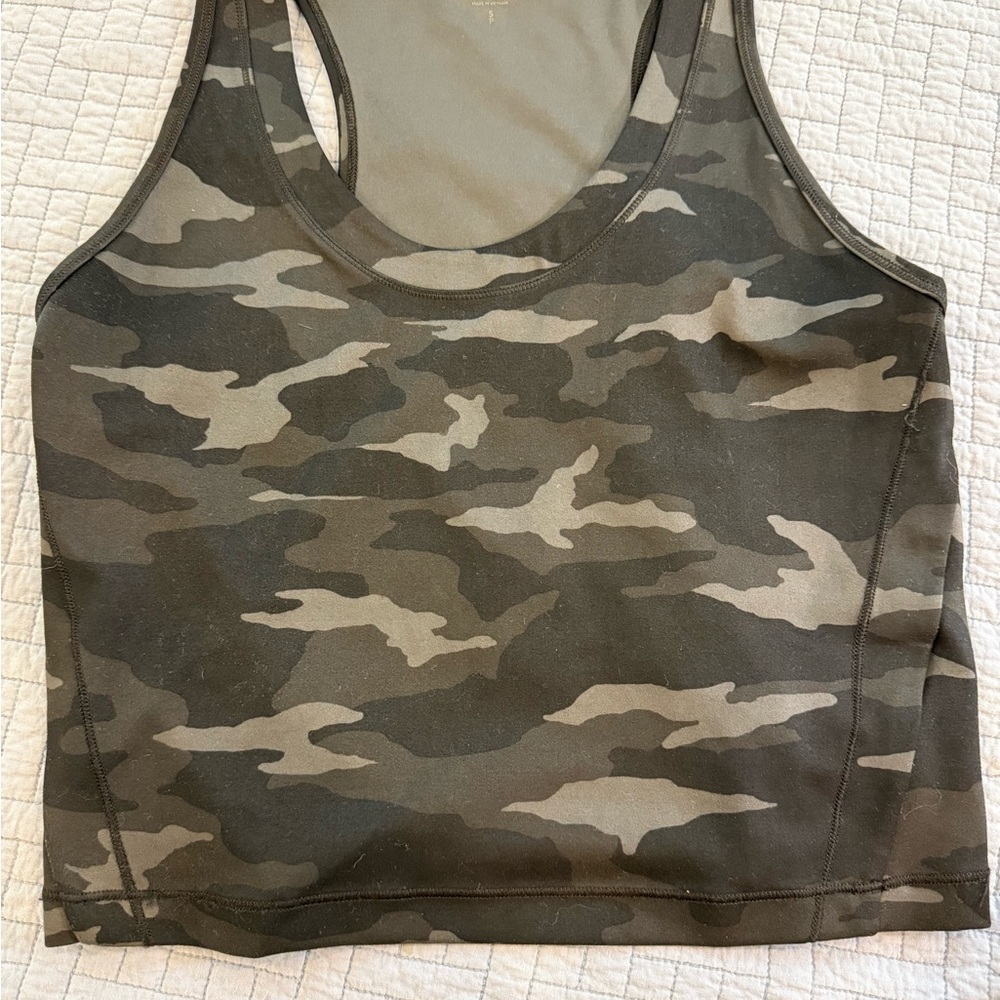 Athleta black and grey Crop Tank‎ Top Sleeveless Fitted